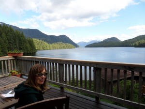 View from Yes Bay porch...