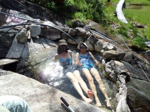 Tadaa..soothing...feels so good after a tough hike...