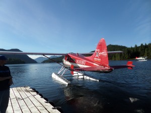 Arriving on a Seaplane...