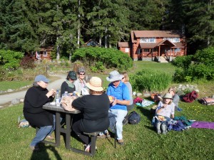 Our last picnic together for this journey...